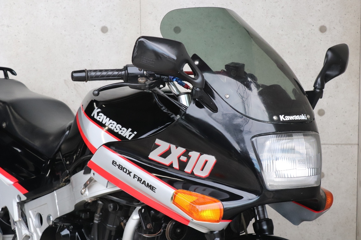 横浜 Kawasaki ZX-10 昭和63年 旧車 オーリンズ ワイドホイール