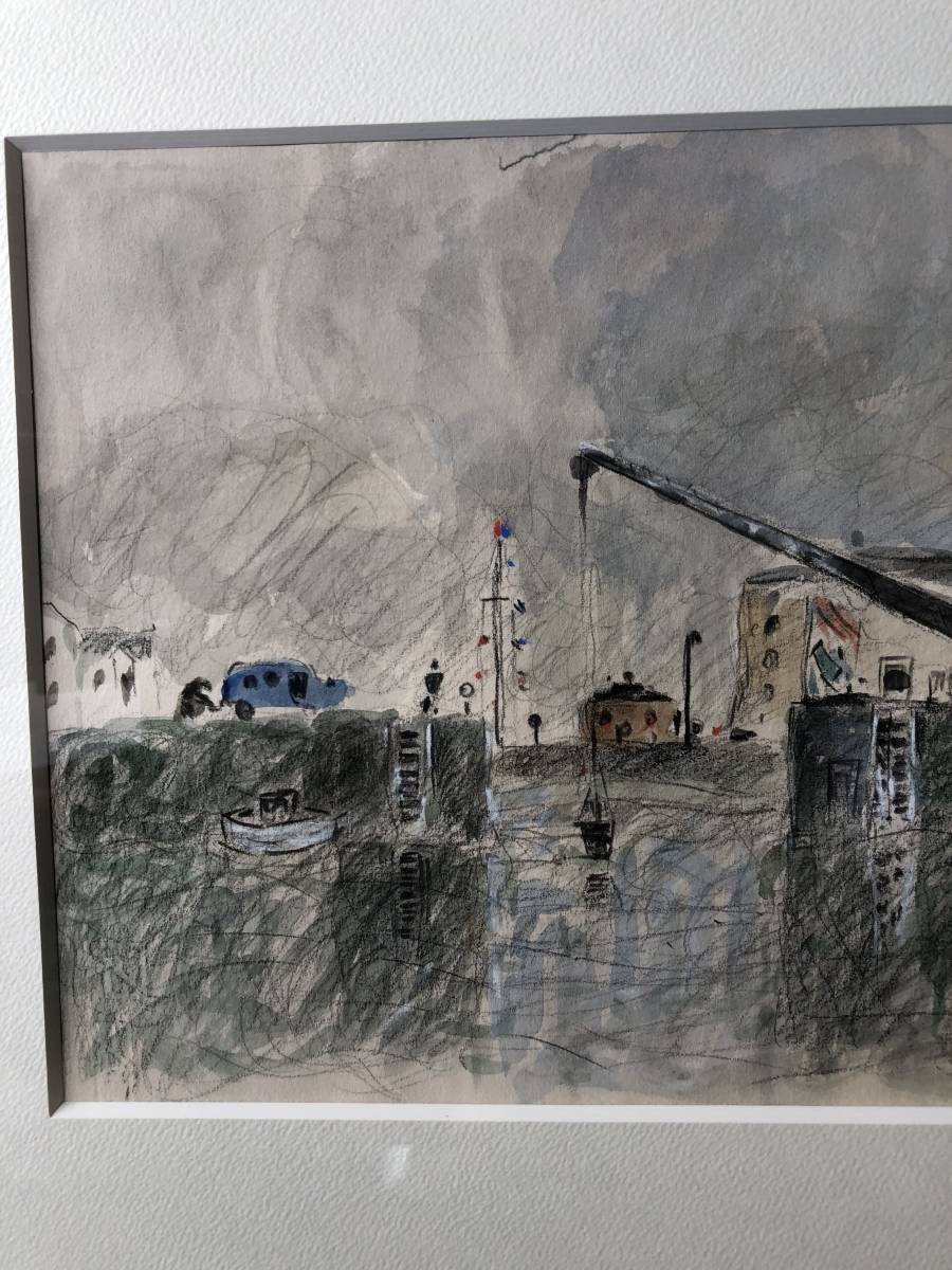 蛯子善悦 「オリーブ林の中の公園」 油絵・油彩画 絵画 【公式通販】
