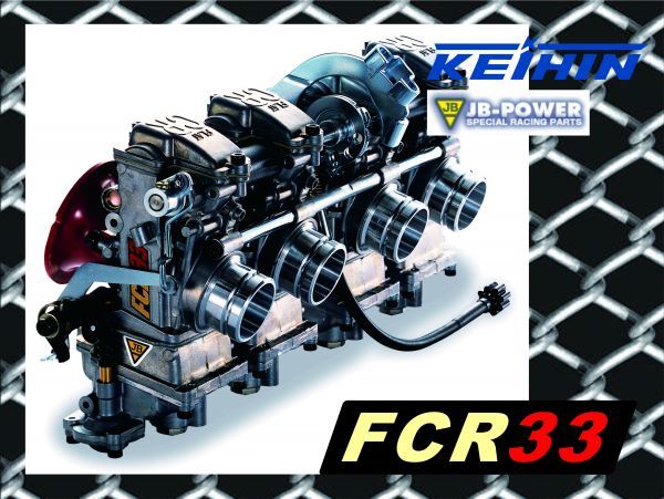 Manセット 即納◎ZEPHYRゼファー400/FCR33/汎用セッティング済み/ホリゾンタル