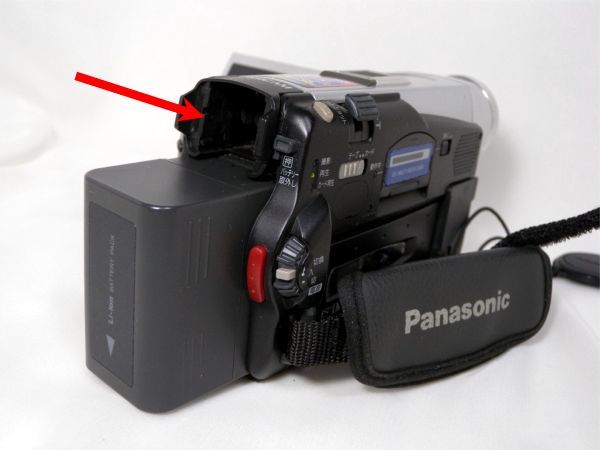 ☆Panasonic miniDV NV-DS88K 少々難あり☆ ミニDVテープ 再生・ダビングに