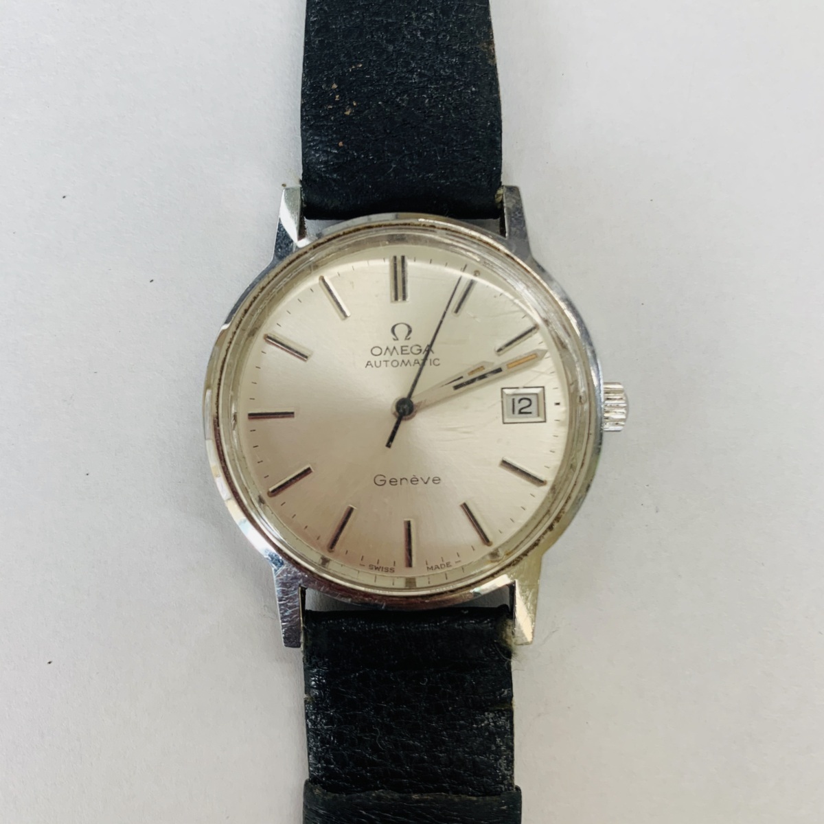 オンライン販売店舗 09△07 OMEGA オメガ Geneve 自動巻 メンズ 売り