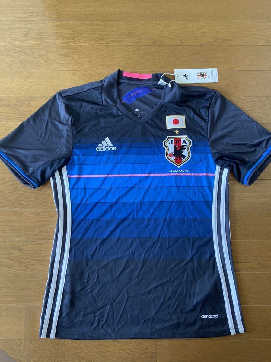  adidas アディダスサッカー日本代表 ユニフォーム な しこジャパン ホーム Lサイズ(日本)｜売買されたオークション情報、yahooの商品情報をアーカイブ公開 - オークファン ユニフォーム