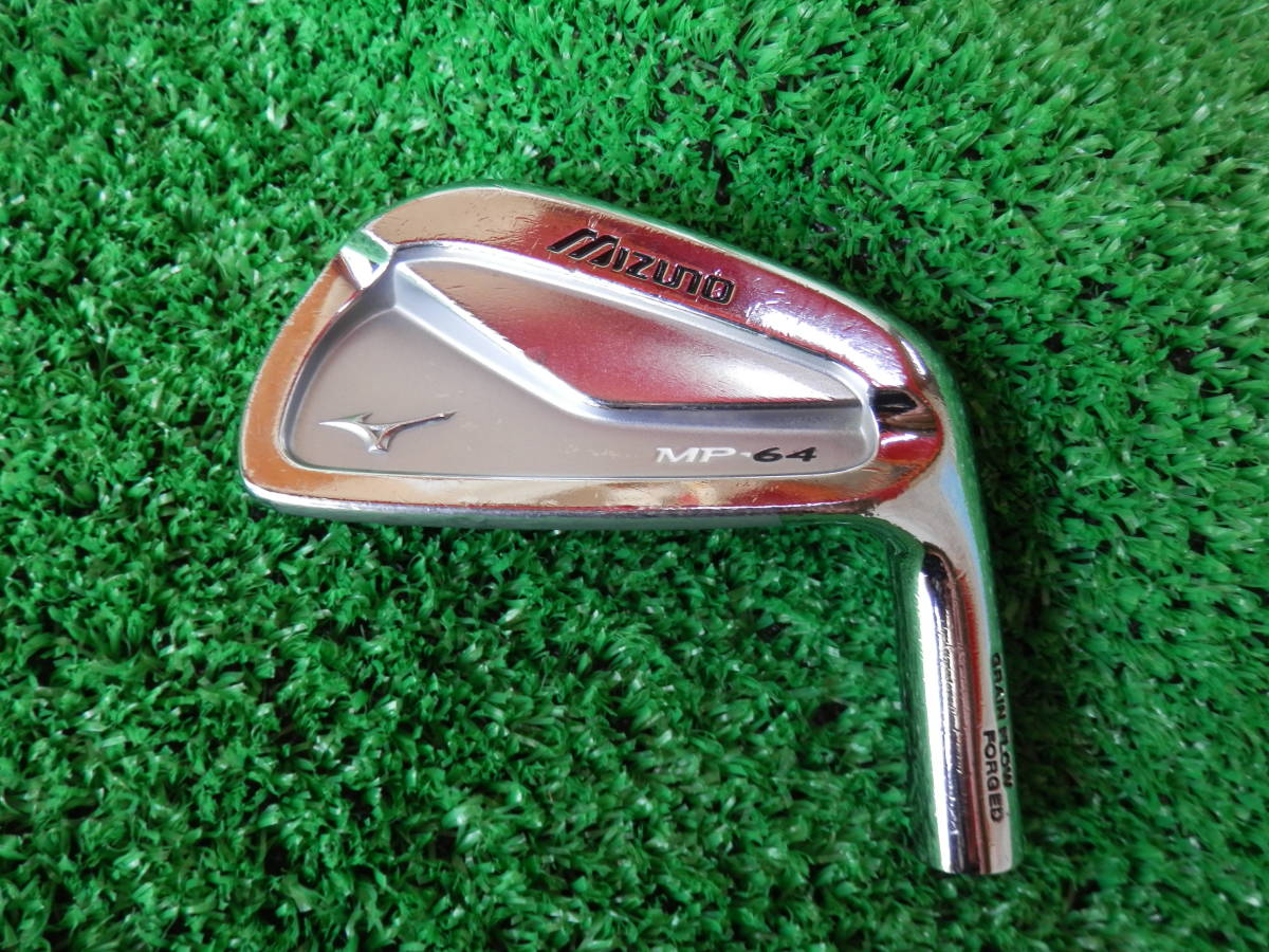 ヘッドのみ　Mizuno MP64 無刻印　アイアン　ミズノ ☆Mizuno MP-64 GRAIN FLOW FORGED #7 7I 7番アイアン ヘッドのみ