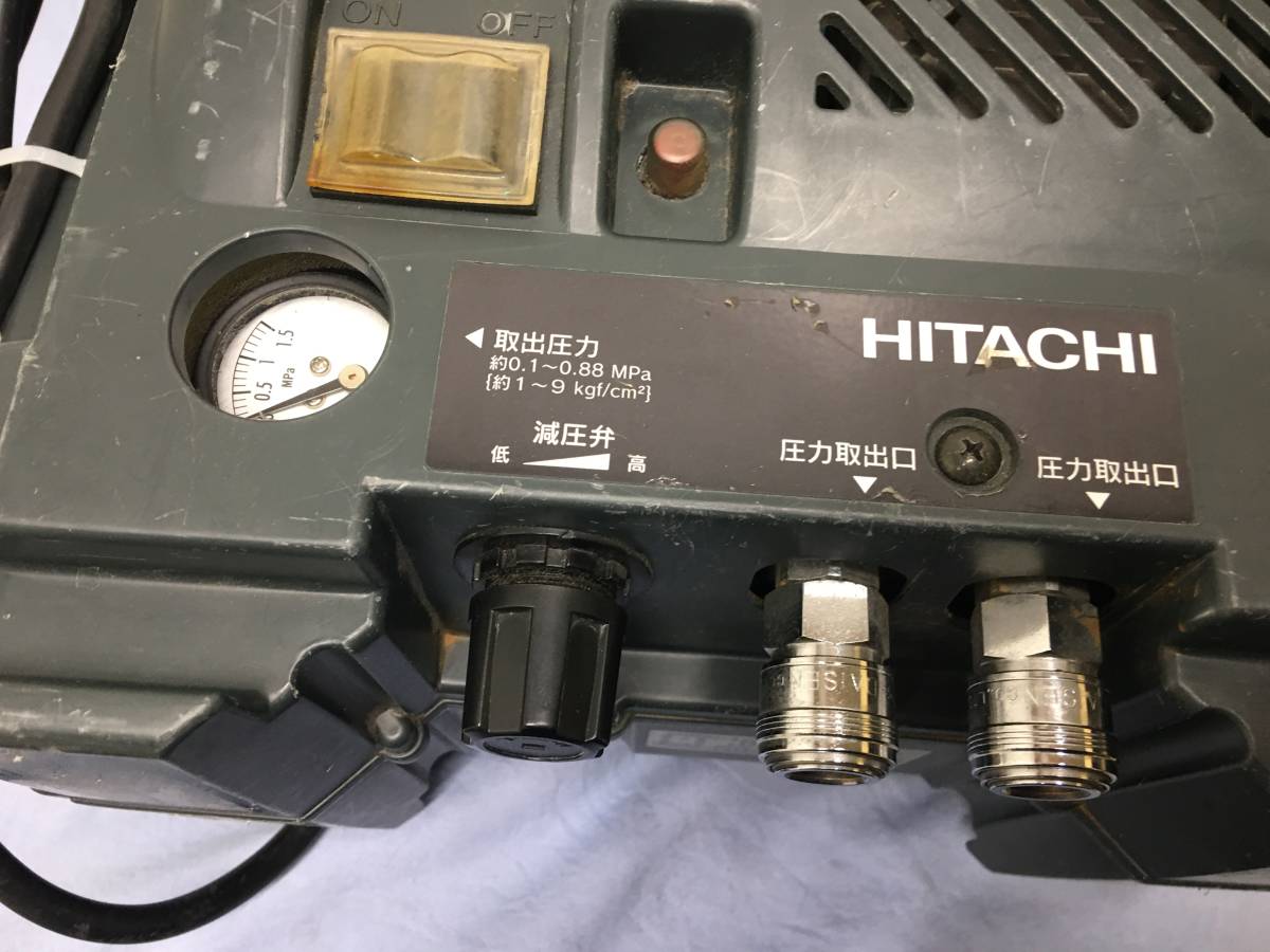 日立 PA800S エアーコンプレッサー HITACHI 100V 2口 1馬力 ベビコン 日立 PA800S エアーコンプレッサー HITACHI 100V 2口 1馬力 ベビコン