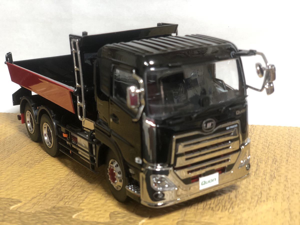 UD 1⁄43 | TRUCKS クオン 京商 ダンプトラック ☆ QUON トラックス 