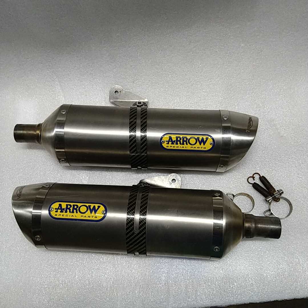 【人気，高品質】 スピードトリプル 純正オプション スリップオンマフラー アロー ARROW speedtriple トライアンフ サイレンサー triumph(トライアンフ用)｜売買されたオークション情報、yahooの商品情報をアーカイ トライアンフ用