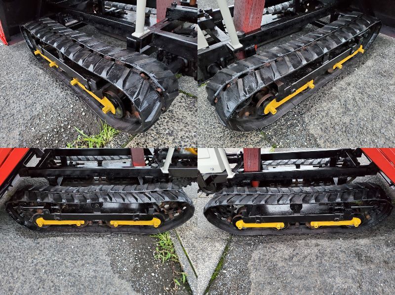 宮城発】サンケー クローラー運搬車 SC-435-D （手動ダンプ式・500kg