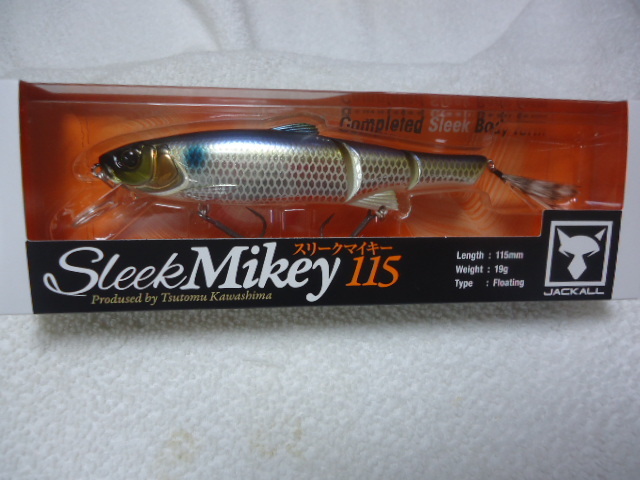 大人気，SALE ジャッカル スリークマイキー１１５＜スリークボラ銀＞(ビッグベイト)｜売買されたオークション情報、yahooの商品情報をアーカイブ公開 - オークファン 淡水