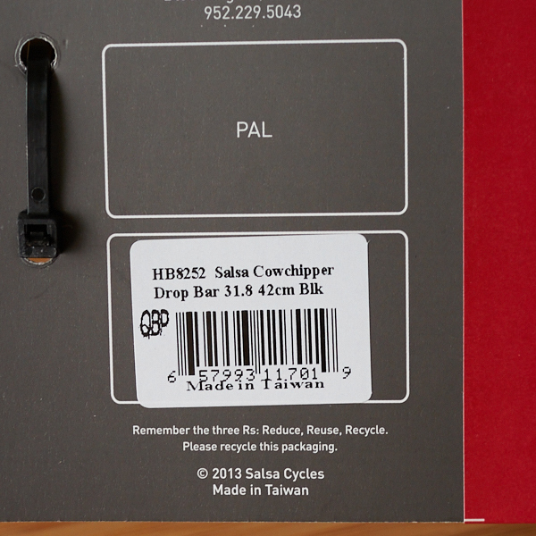 Salsa Cowchipper - SALSA Drop COWCHIPPER Handlebar | &frasl; Bar DELUXE Cycles Deluxe Snatch 420mm but