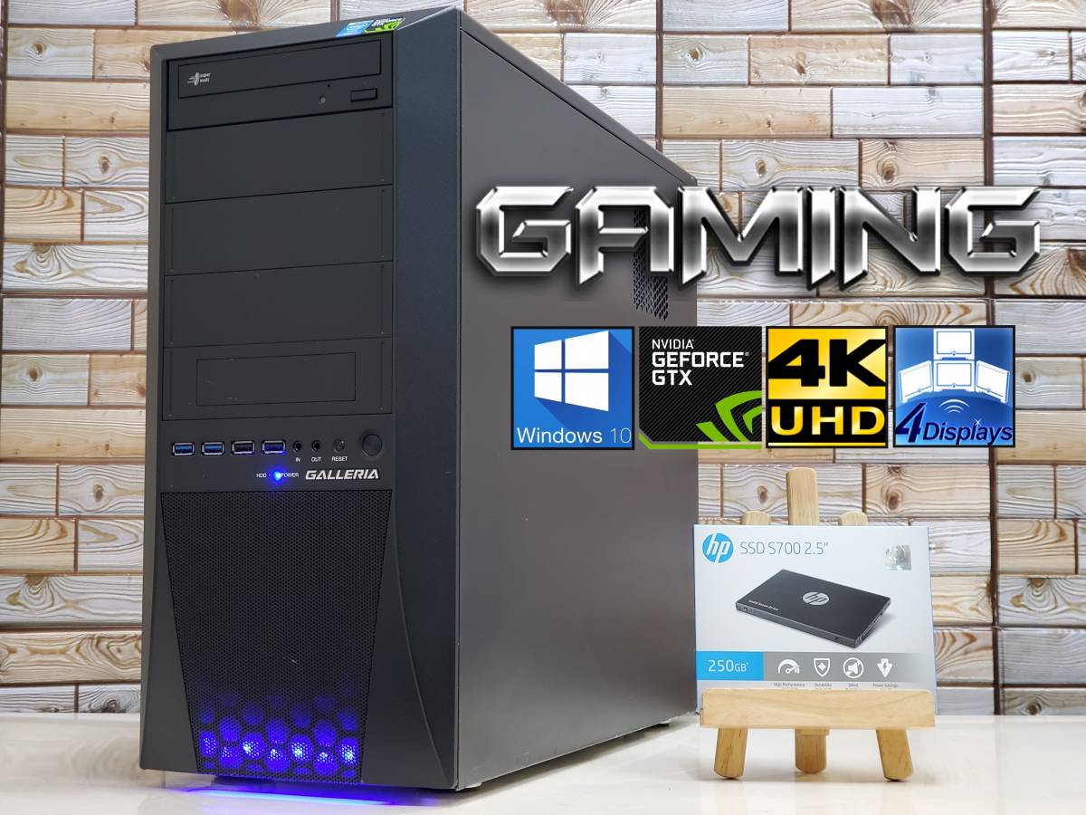 Core GTX760 i7-4770 ゲーミングPC 公式通販 ⁄ Intel PC i7 Desktop