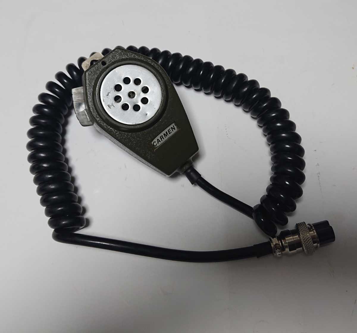 CARMEN ロックマイク カルメン CB無線 NASA 動作品 ハンドマイク