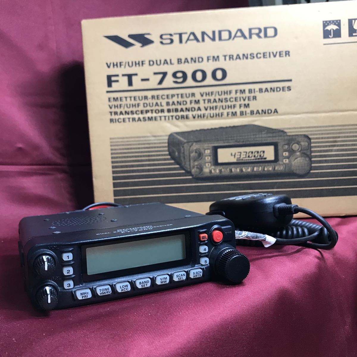 YH-3504】中古品 STANDARD スタンダード (八重洲) FT-7900 144/430MHz
