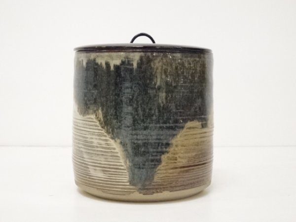 宗sou 高取焼 亀井味楽造 一重口水指（紫野方谷浩明書付） 出物 Yahoo!オークション &frasl; 十三代 共箱 味楽窯