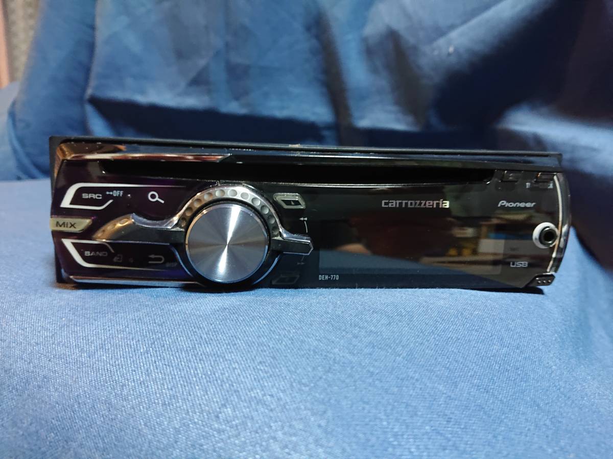 日本語表示！CDヘッドユニットcarrozzeria DEH-770 USB/iPod ！！ 取寄