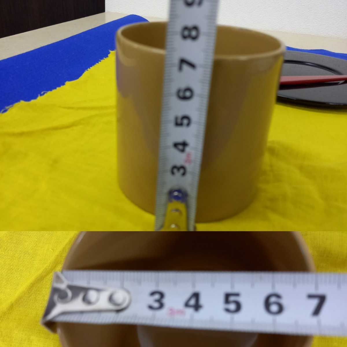 中古品 蔵出し品 輪島塗 コーヒーセット5組 和食器 伝統工芸品 黒 黄土色 朱色200915⑥ | 輪島塗 輪島塗〈大藤漆器店〉コーヒーカップセット 235,400円（税込） １組 春秋蒔絵は、内側を白塗りにしてコーヒーの色も