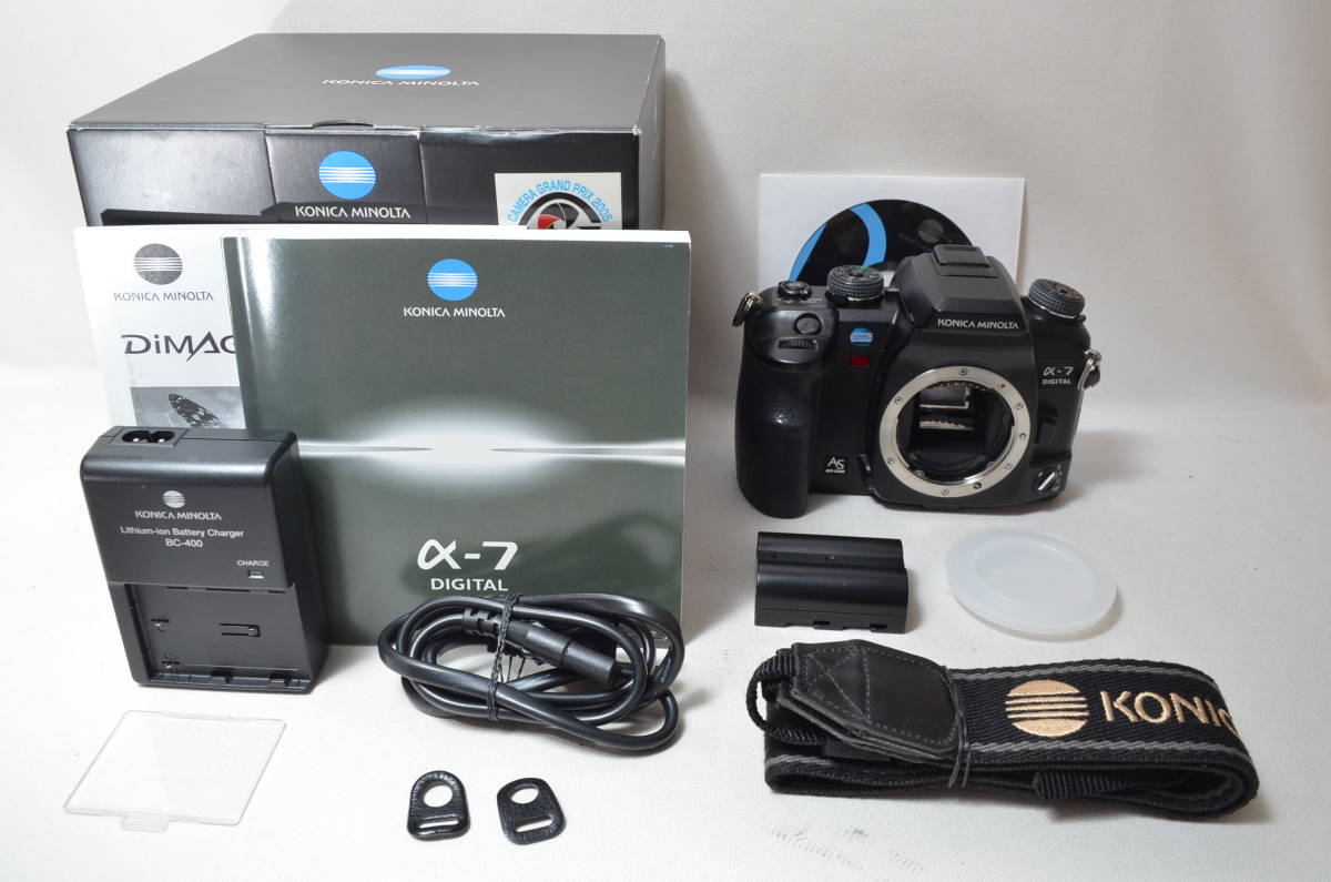 今季大人気 ☆美品☆KONICA MINOLTA コニカ ミノルタ α-7 DIGITAL