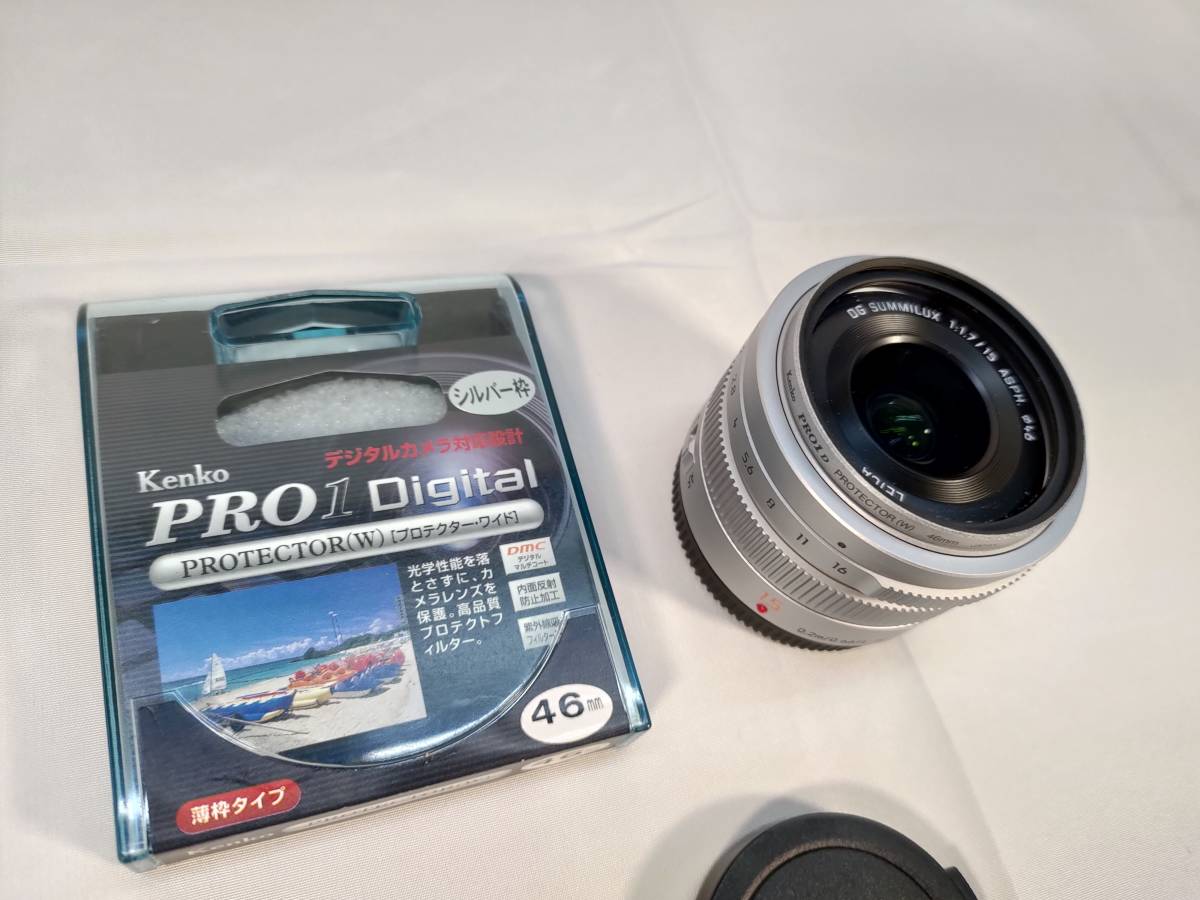 15mm Panasonic Leica DG Summilux f⁄1.7 LUMIX F1.7 G SUMMILUX Lens 