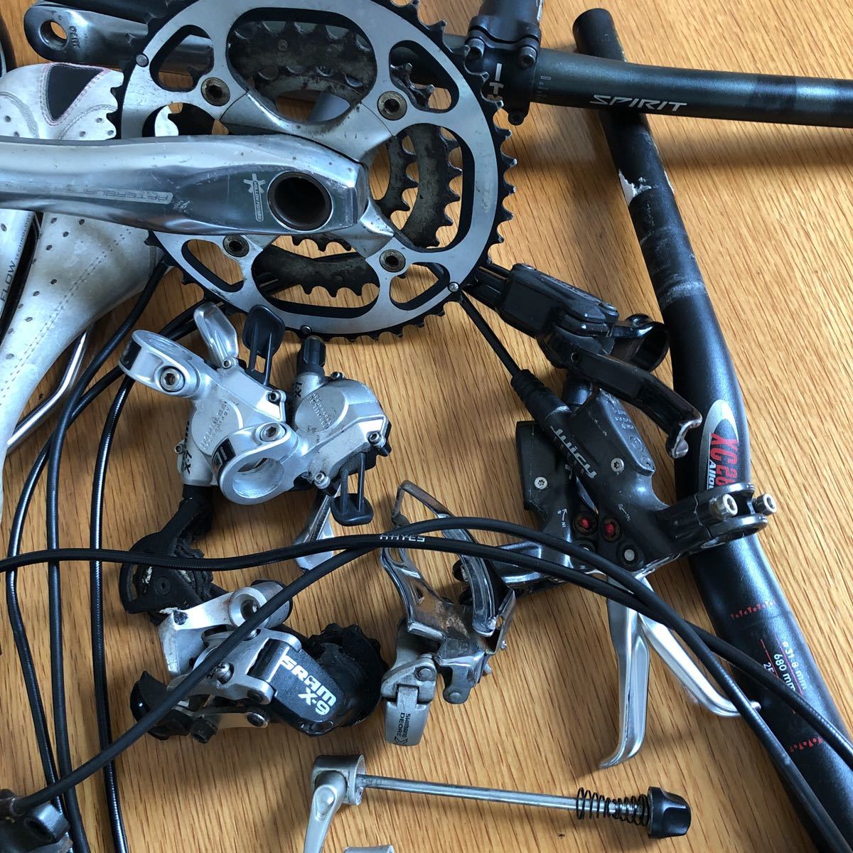 SHIMANO DEORE XT シフター キャノンデール FSA コンポセット SHIMANO