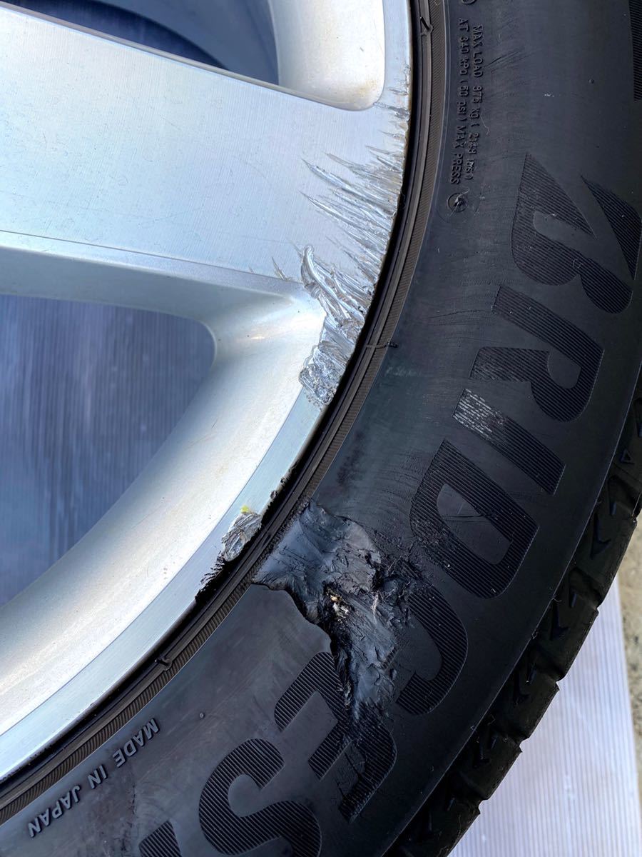 ブリジストン　ベンツ　タイヤホイール付き　19インチ　4本セット_2