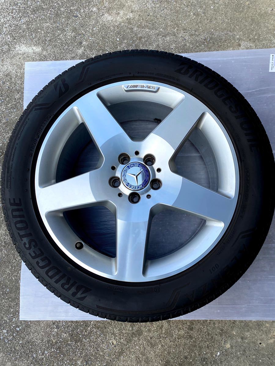 ブリジストン　ベンツ　タイヤホイール付き　19インチ　4本セット_9