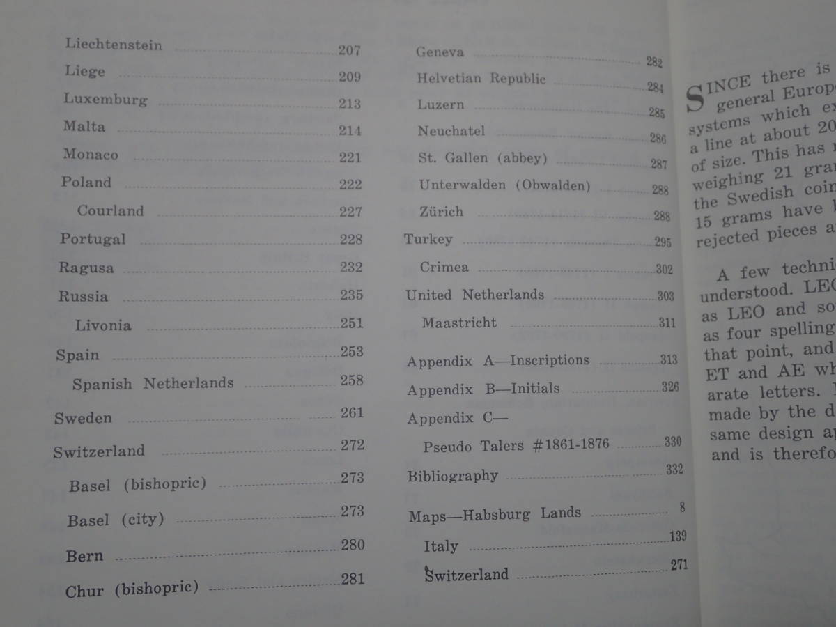 洋書「EUROPEAN CROWNS 1700 - 1800」2nd edition J.S.Davenport著