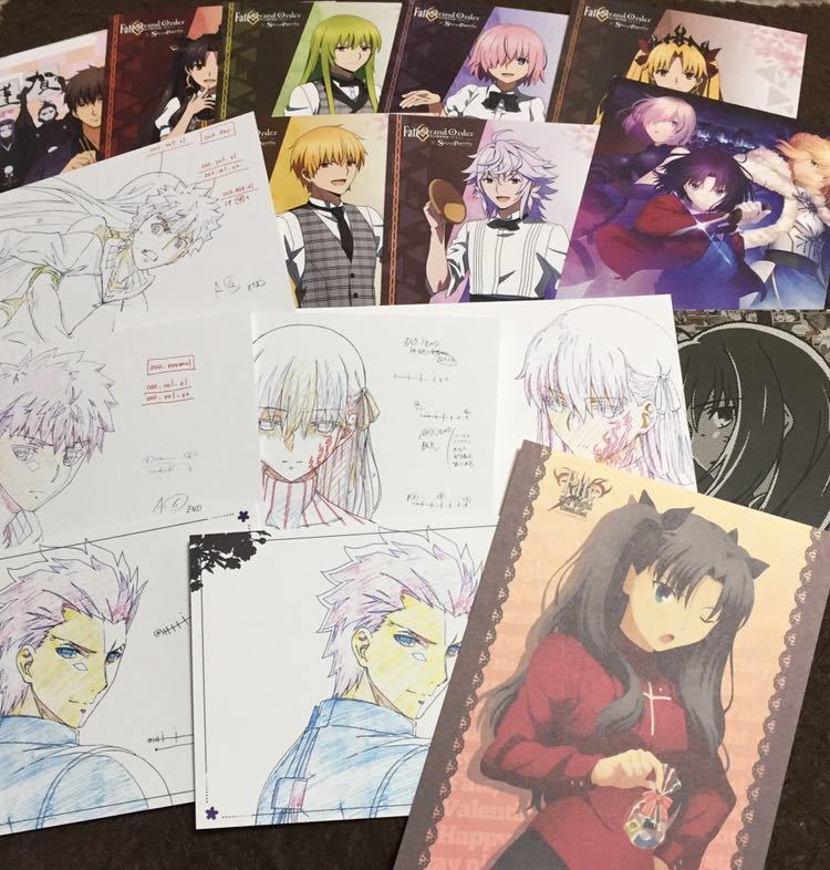 night - Fate⁄Zero ポストカード Fate stay Fate⁄stay Postcard