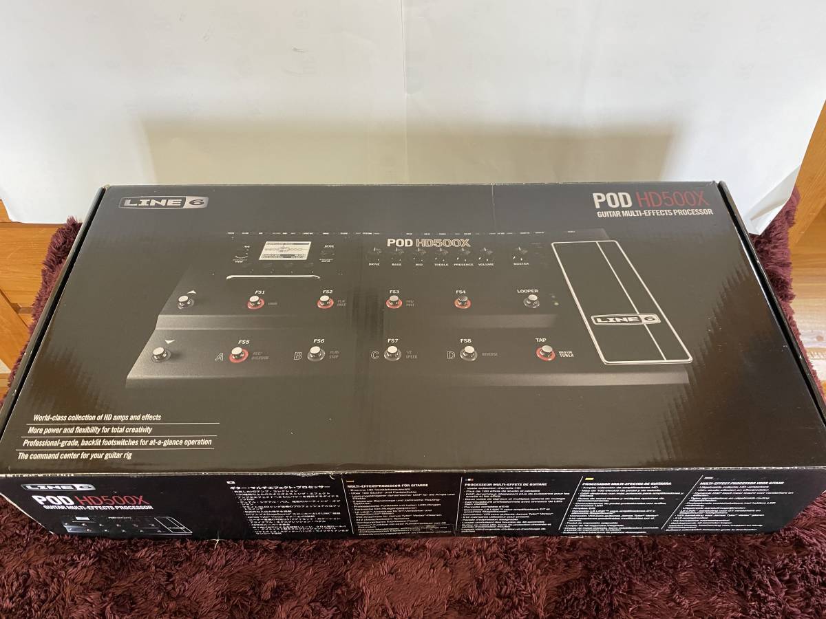 POD HD500X LINE6 中古 Line6(ラインシックス) HD500X|ハード ⁄ ライン 