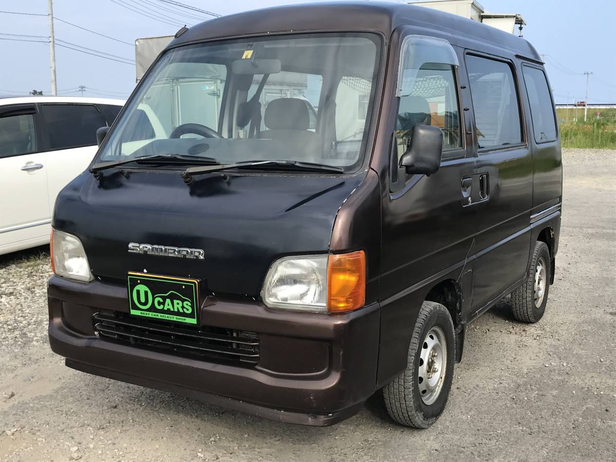 新作入荷，豊富な】 スバル サンバーバン 4WD マニュアル 車検残あり 