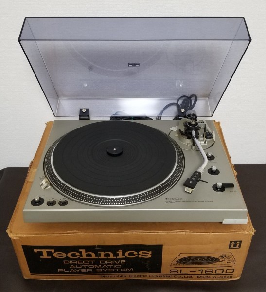 Technics SL-1600 テクニクス ターンテーブル - 「テクニクス Yahoo