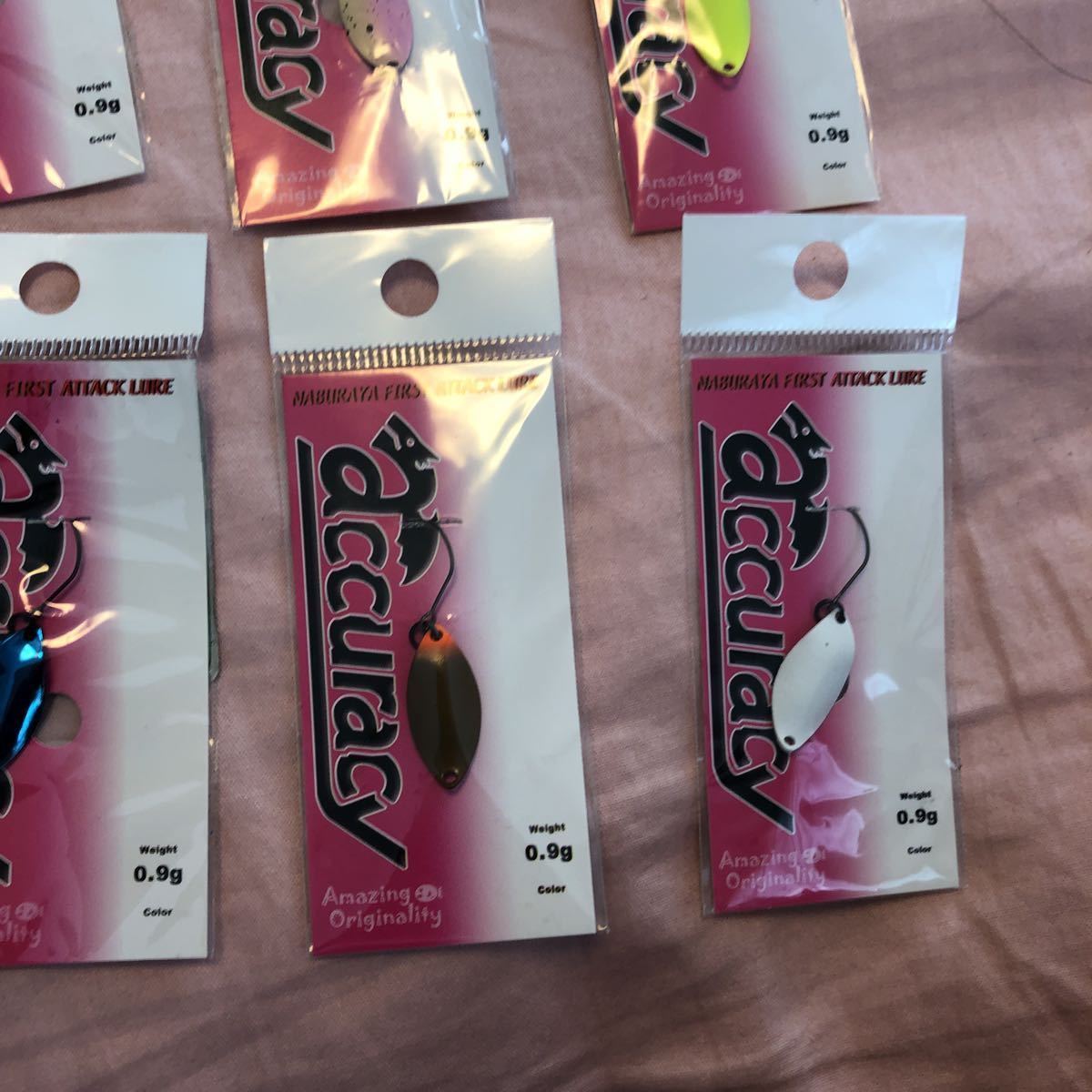 なぶら家 アキュラシー 0.9g - メルカリ マニアックスオリカラ キャンタ×鱒王オリカラが“なぶら家・アキュラシー0.9g”に！→超人気 &frasl; Naburaya 9g | 4枚 翌朝発送 オリカラなど オオツカ Hook