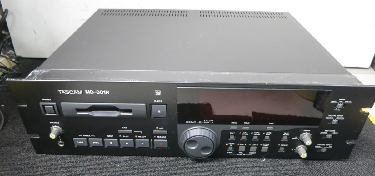 ♪TASCAM MD-801R タスカム MDデッキ♪