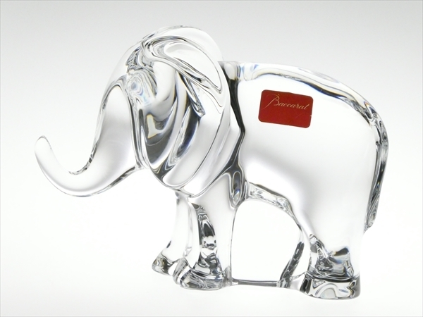 通販オンライン ストア n677 Baccarat バカラ クリスタル LOET ゾウ