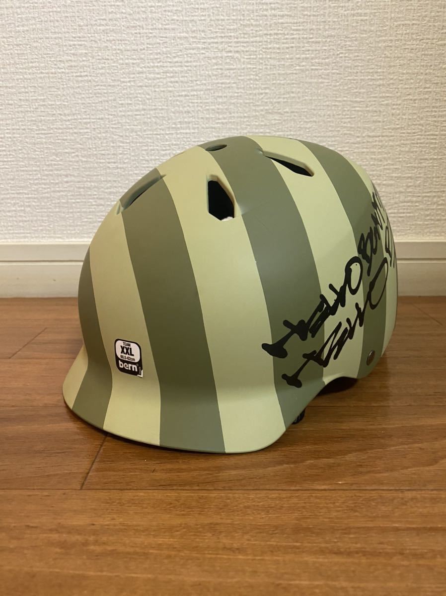 公式買蔵 新品 BERN WATTS RYUJI KAMIYAMA グリーン US XXL size