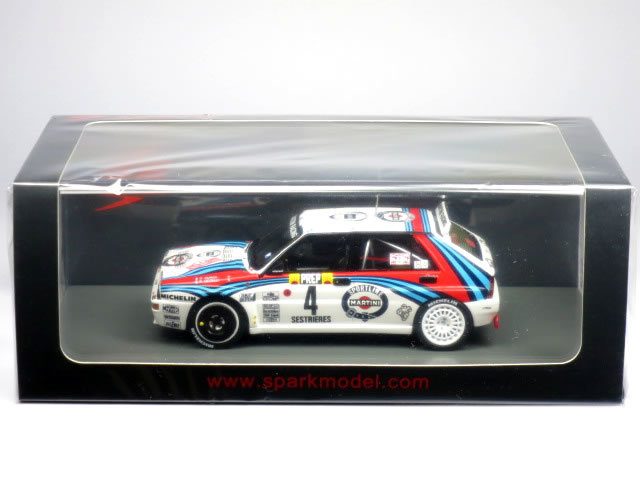 1/43 ランチア デルタ HF インテグラーレ EVO No.4 モンテカルロ優勝車