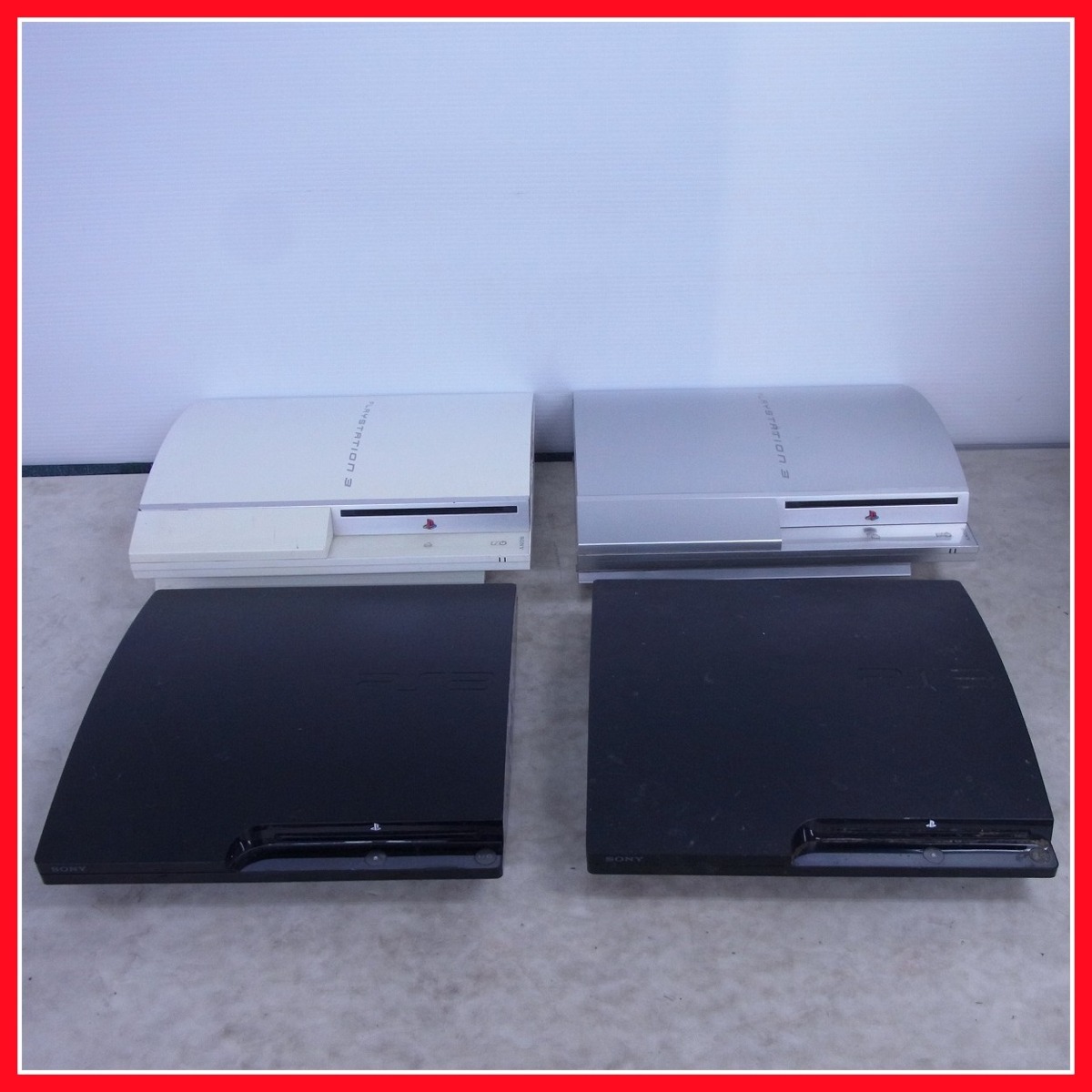 PS3 プレステ3 本体 CECH-2000A/CECHH00/CECHL00 まとめて4台セット