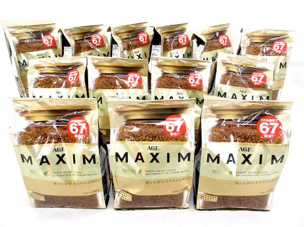  送料200円 税込220円 os653 AGF マキシム インスタントコーヒー 詰替用 135g 13点 シンオク(インスタント)｜売買されたオークション情報、yahooの商品情報をアーカイブ公開 - オークファン インスタント