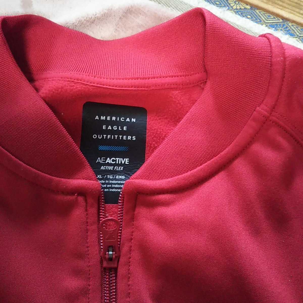 ○AMERICAN EAGLE OUTFITTERS○ジャージ○XL○赤○大きいサイズ 
