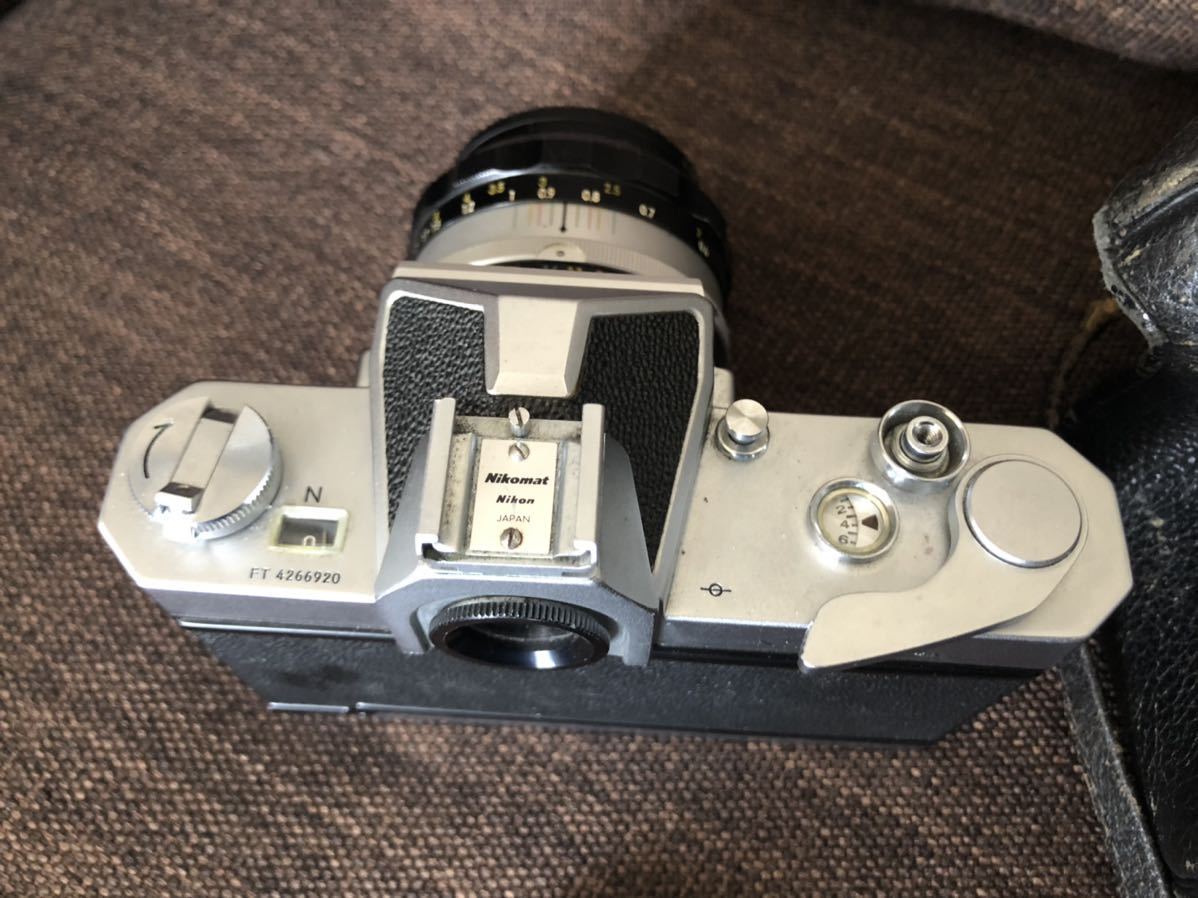 Nikon Nikomat FTN & NIKKOR-S 50mm F1.4 USED * Nikon Nikkormat