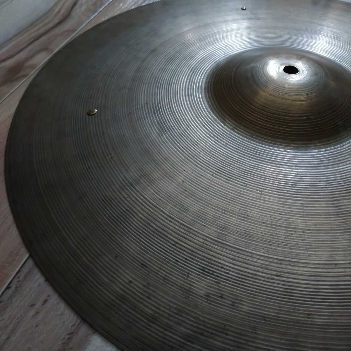 ヴィンテージA zildjian 18インチ シンバル trans stamp 1880g 