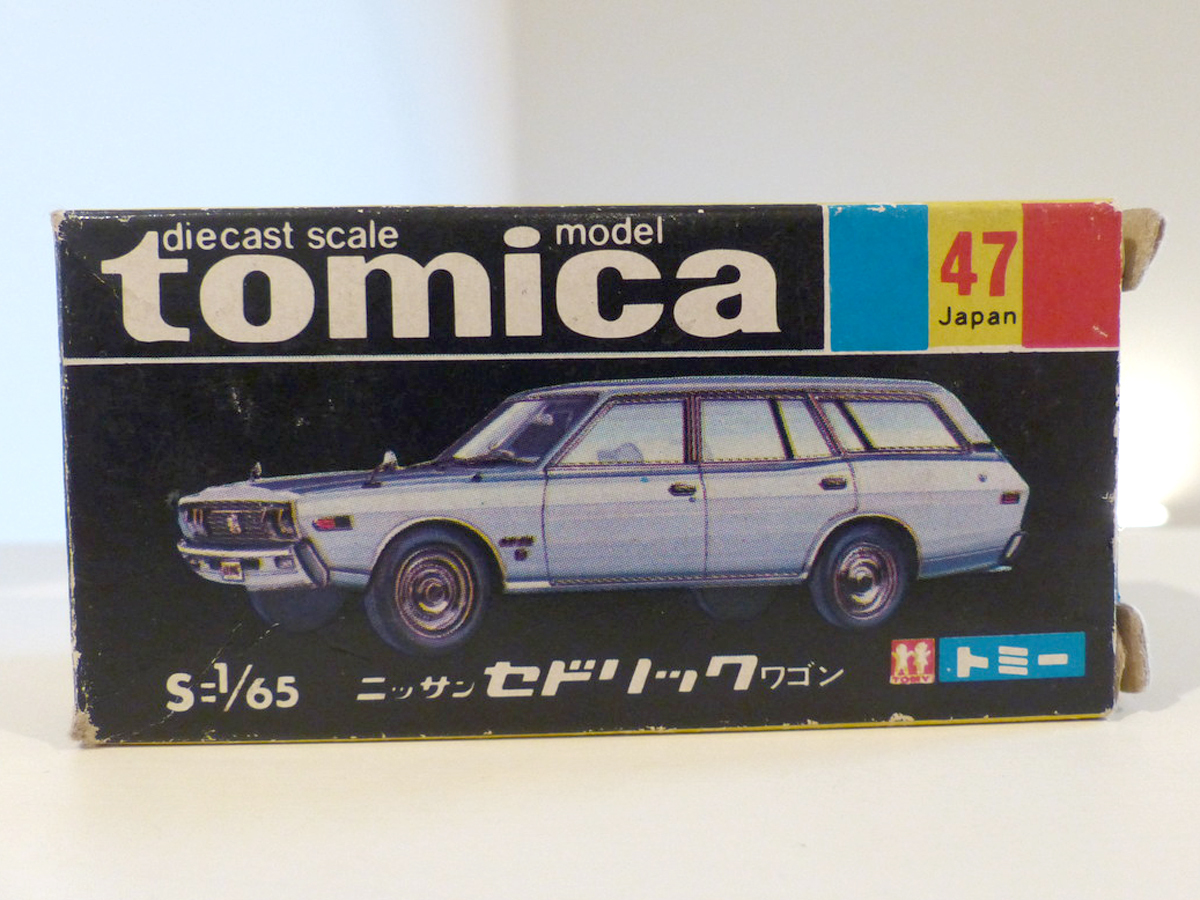 TM－02 黒箱トミカ 47－1－1 日産セドリックワゴン 1Eホイール 旧