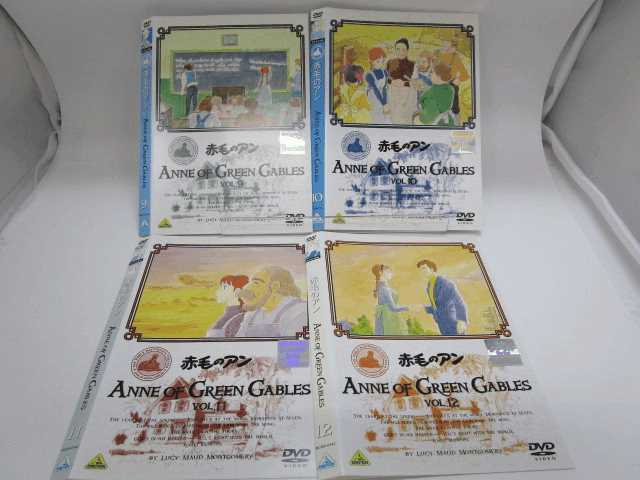DVD 世界名作劇場 赤毛のアン 12巻 全巻 レンタル 世界名作劇場 赤毛の