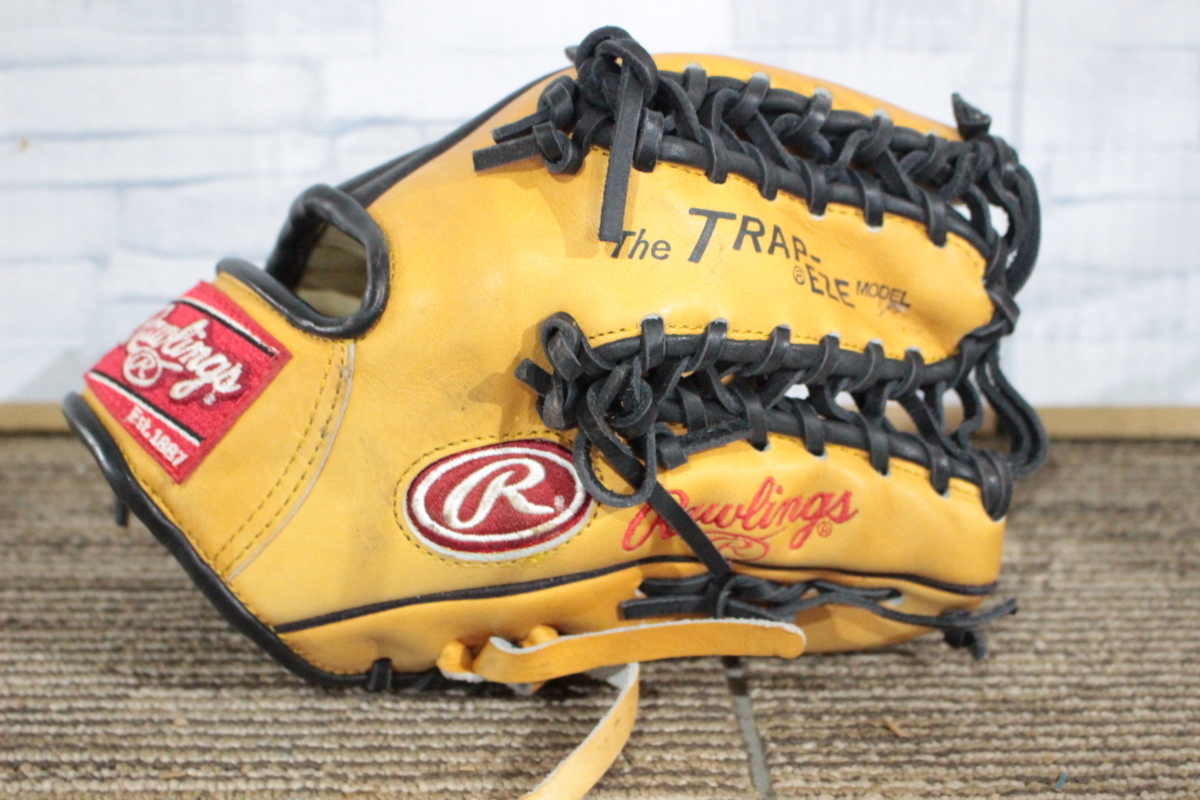 【大得価，豊富な】 Rawlings ローリングス グローブ TRAP-AZE モデル 少年用 野球(軟式用)｜売買されたオークション情報、yahooの商品情報をアーカイブ公開 - オークファン 軟式用