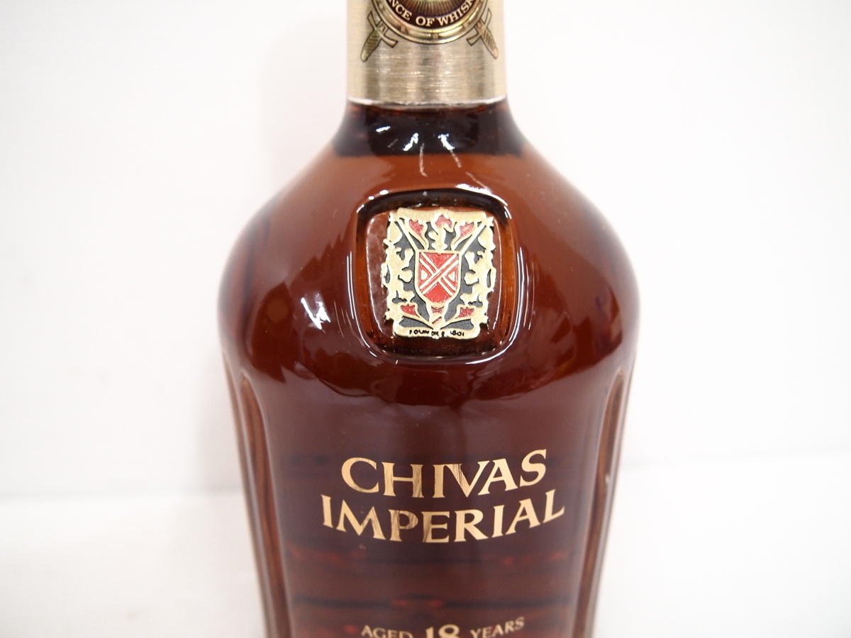CHIVAS IMPERIAL PREMIUM SCOTCH WHISKY シーバス インペリアル 18年 プレミアム スコッチウイスキー 古酒 未開栓 L6239HD4 Chivas 0 Whisky スコッチウイスキー Years 90'S