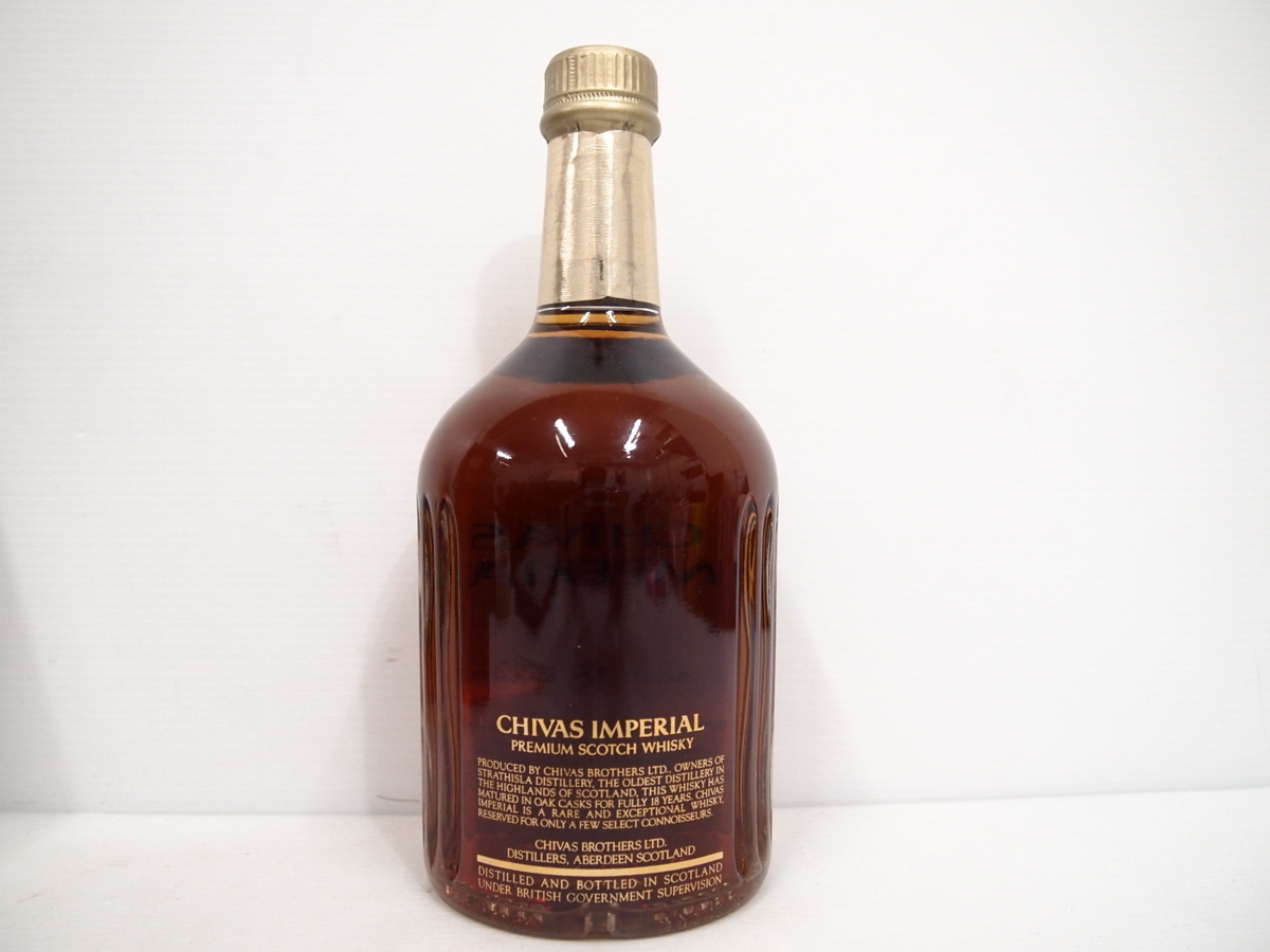 CHIVAS IMPERIAL PREMIUM SCOTCH WHISKY シーバス インペリアル 18年 プレミアム スコッチウイスキー 古酒 未開栓 L6239HD4 Chivas 0 Whisky スコッチウイスキー Years 90'S