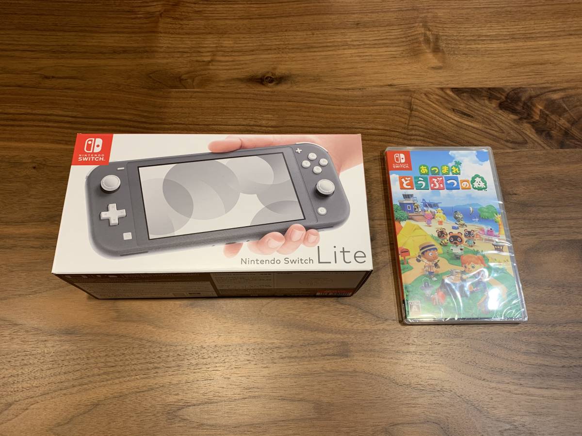 Switch Swicth lite 本体 あつまれ どうぶつの森セット しず…
