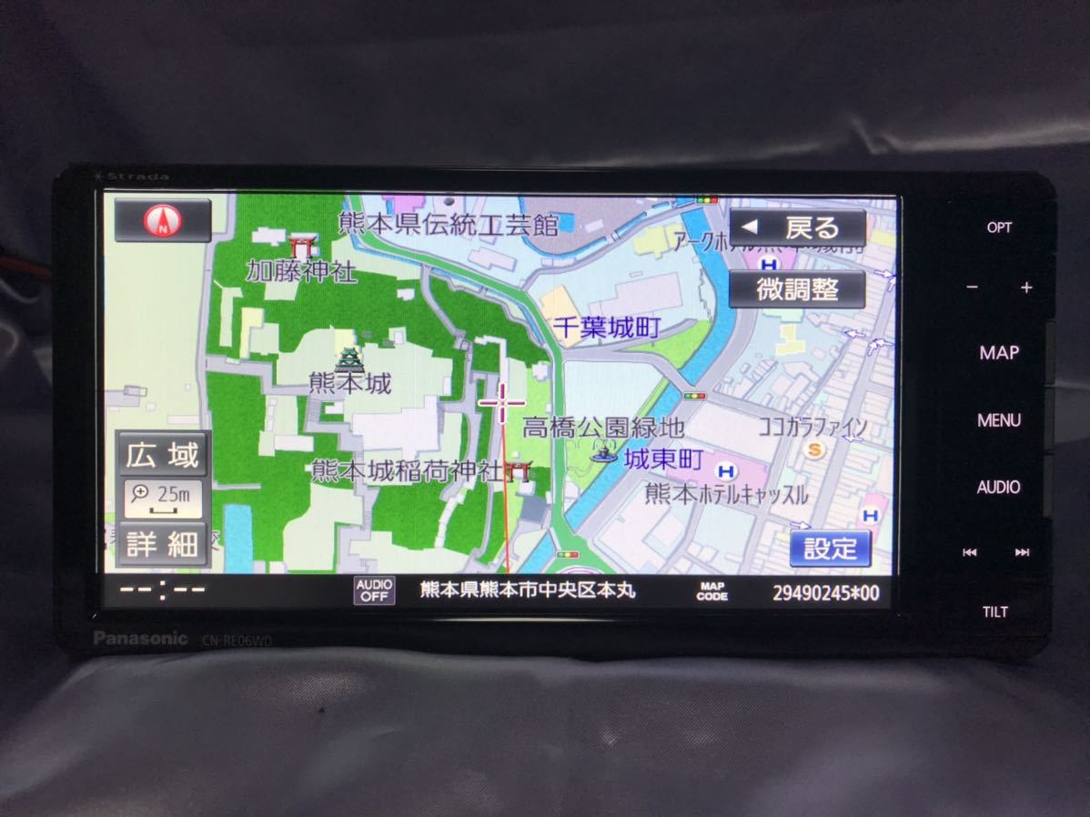 現行型！＊Panasonic＊ストラーダ＊2019年地図＊CN-RE06WD＊メモリー