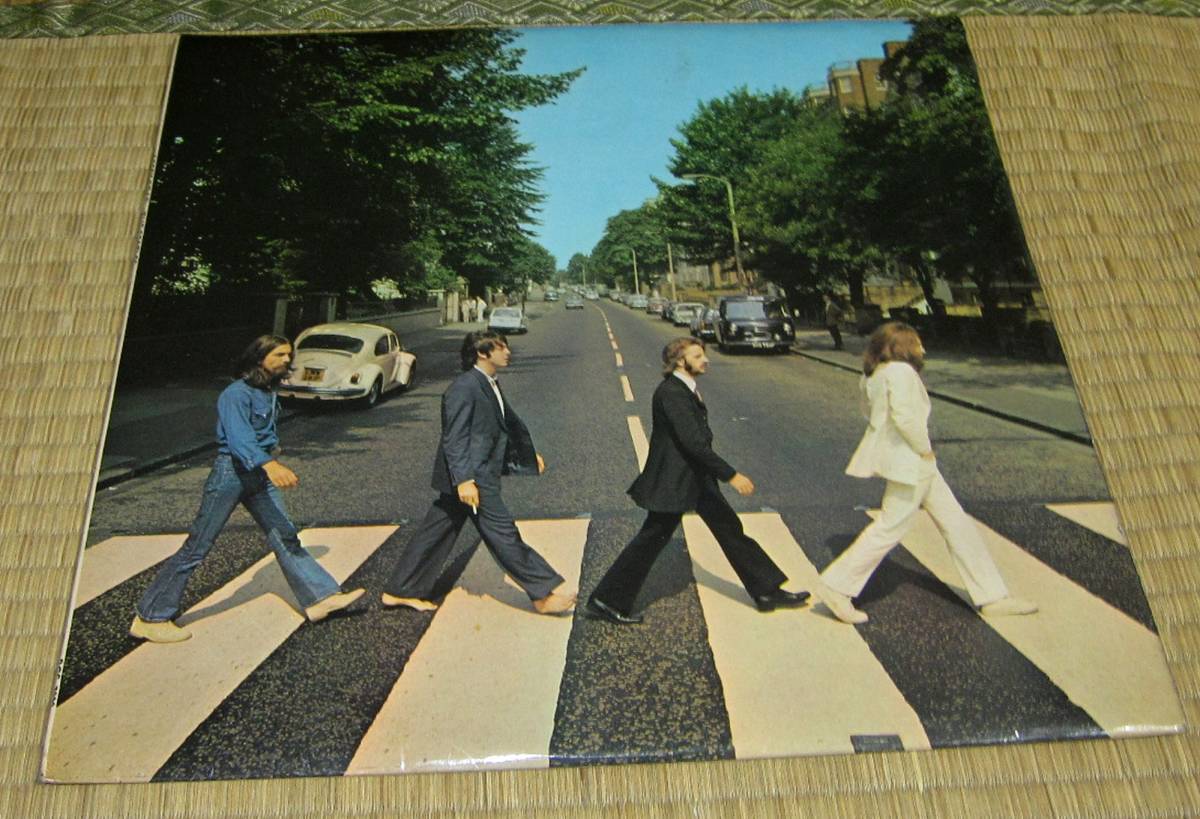 UK盤⁄BEATLES ABBEY ROAD BEATLESビートルズ☆レフトアップルUK盤