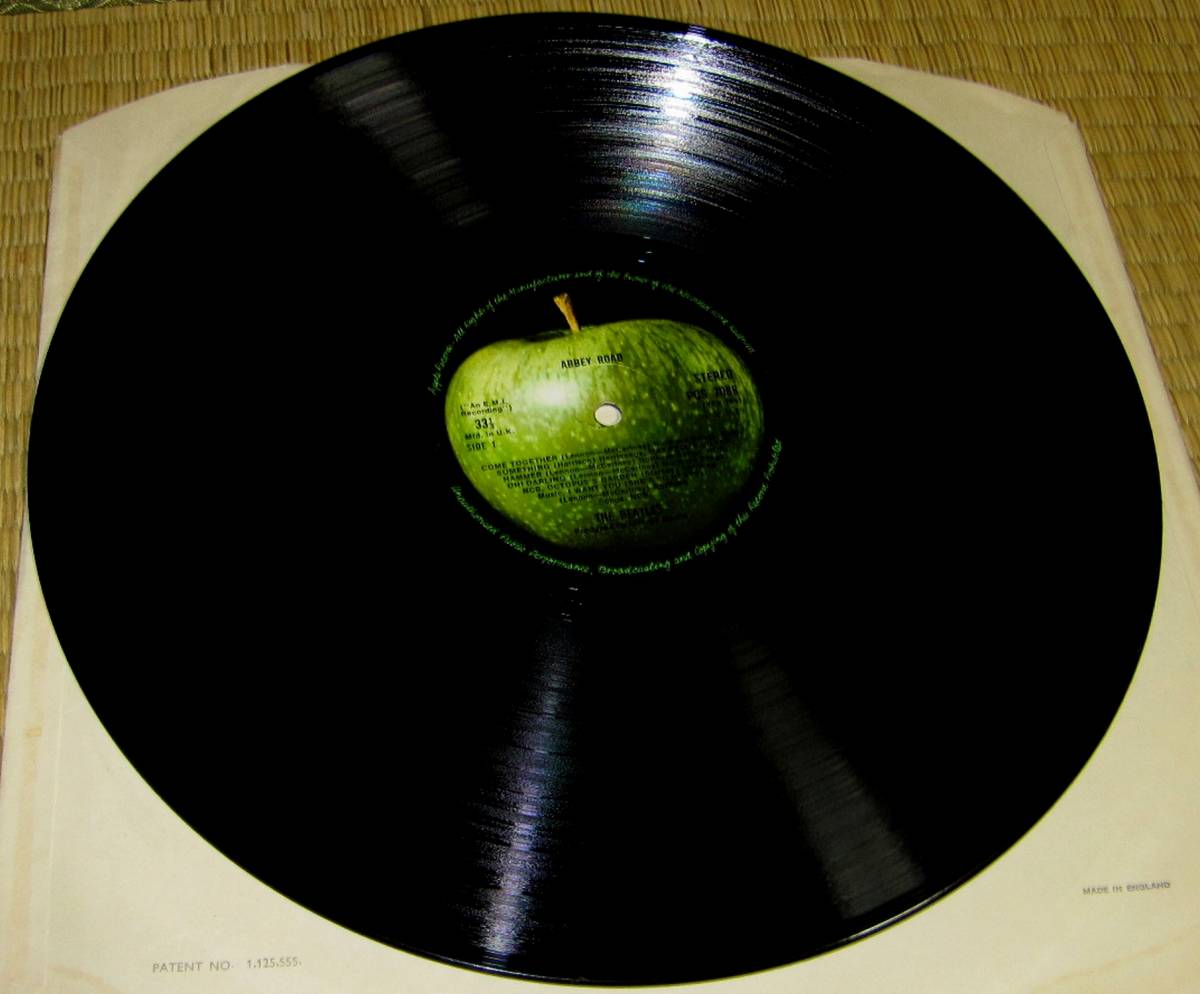 UK盤⁄BEATLES ABBEY ROAD BEATLESビートルズ☆レフトアップルUK盤