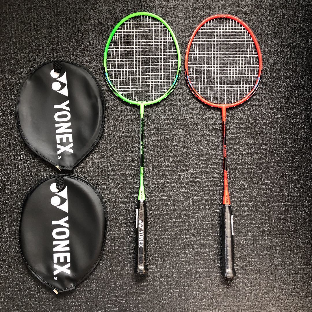  YONEX バトミントンラケット 2本セット(ラケット)｜売買されたオークション情報、yahooの商品情報をアーカイブ公開 - オークファン ラケット