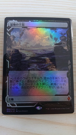 MTG「湿地の干潟/Marsh Flats」FOIL エクスペディション 拡張 フル